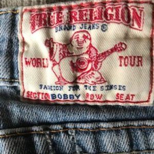 True Religion World Tour Bobby Distressed Jeans